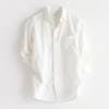 Slim Fit Linen Shirt White M