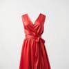 Wrap Dress Red L