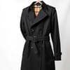 Heritage Trench Coat Black XL