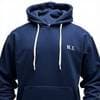 Essentials Logo Hoodie Navy XL