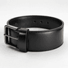 Leather Belt Black M