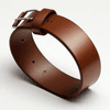 Leather Belt Brown L