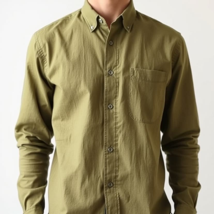Slim Fit Linen Shirt White S - 2