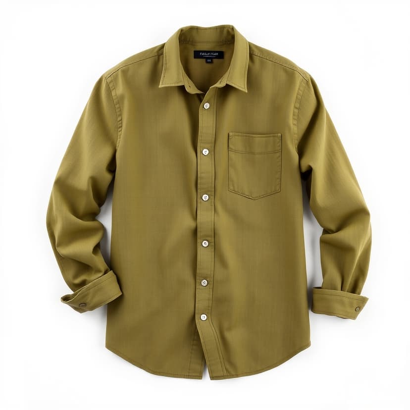 Slim Fit Linen Shirt White S